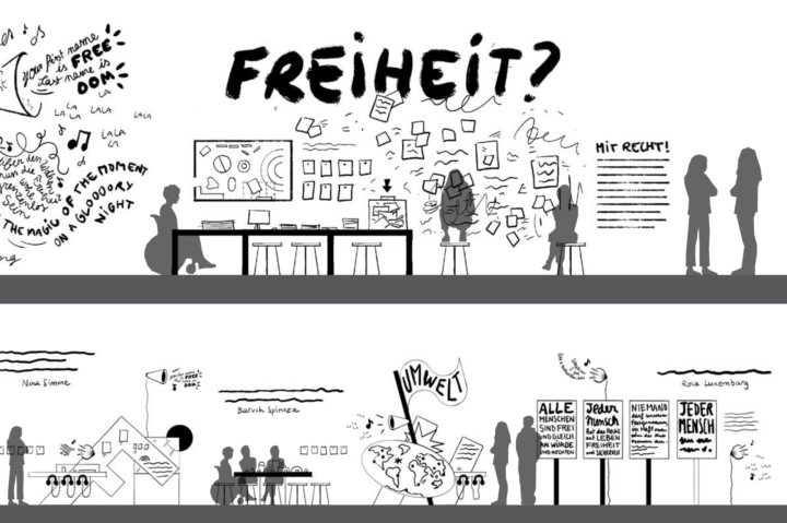 Szenografische Skizzen